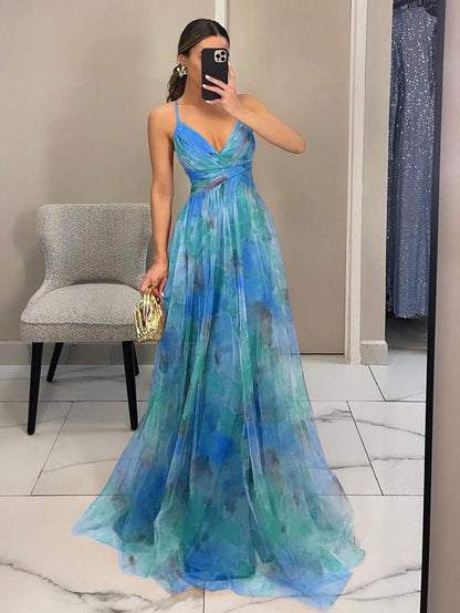 Vestido Floral-Femenino Maxi