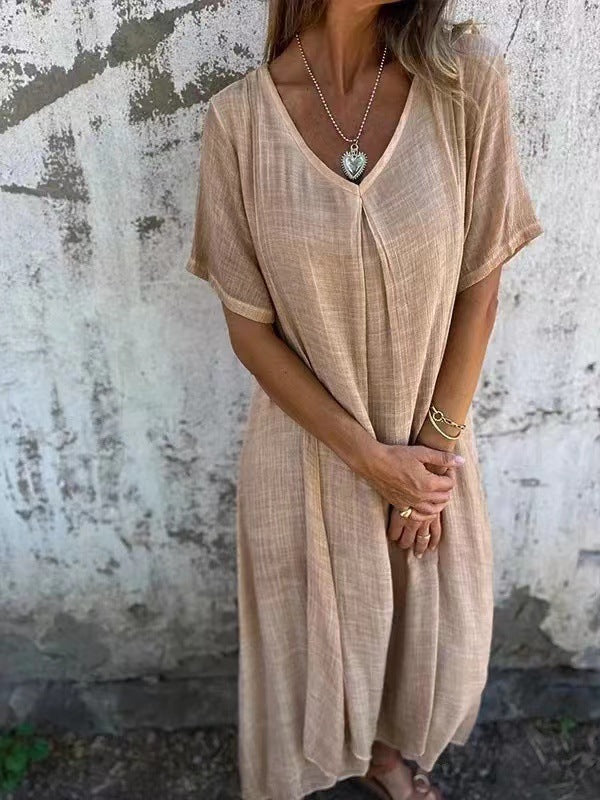 Naia Breezy Linen Dress