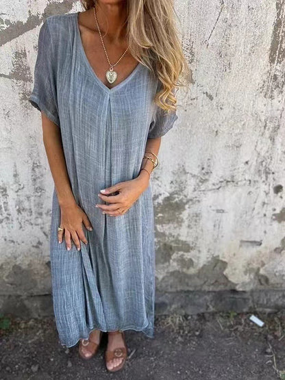 Naia Breezy Linen Dress