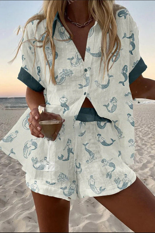 Conjunto-Sirena Lino Fresco