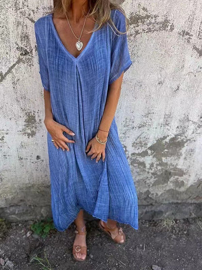 Naia Breezy Linen Dress