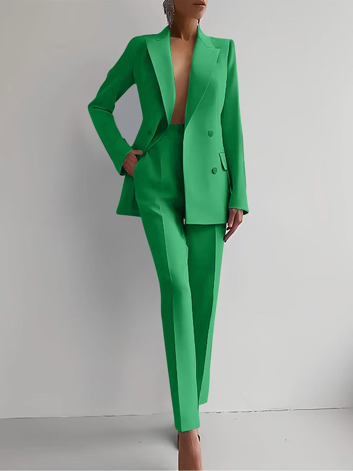 Elegance Redefined Power Suit