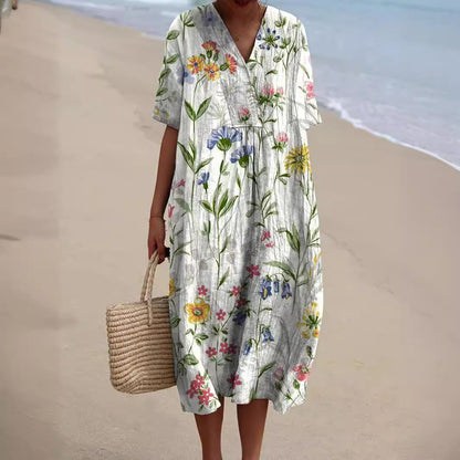 Vestido Floral Elegante