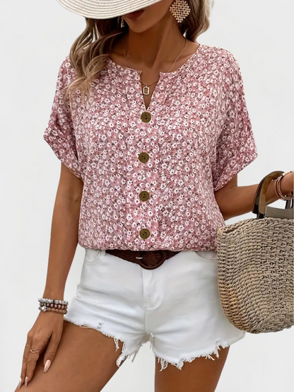 Blusa Floral Verano Chic