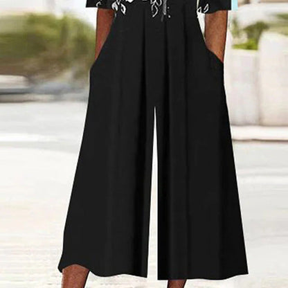 Mono Floral Negro Súper-Cómodo