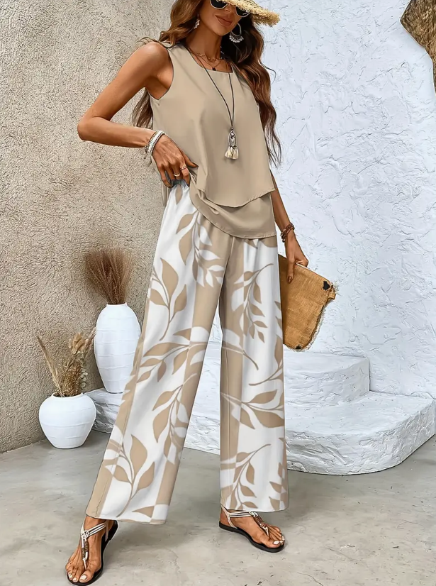 Conjunto Pantalón Ancho Transpirable