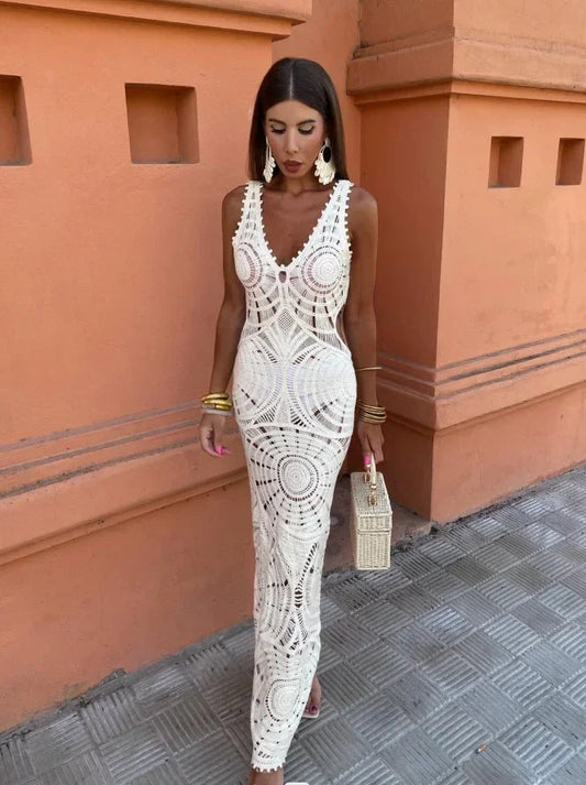 Vestido Maxi Fluyente