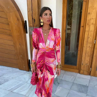 Elegancia Maxi-Kleid