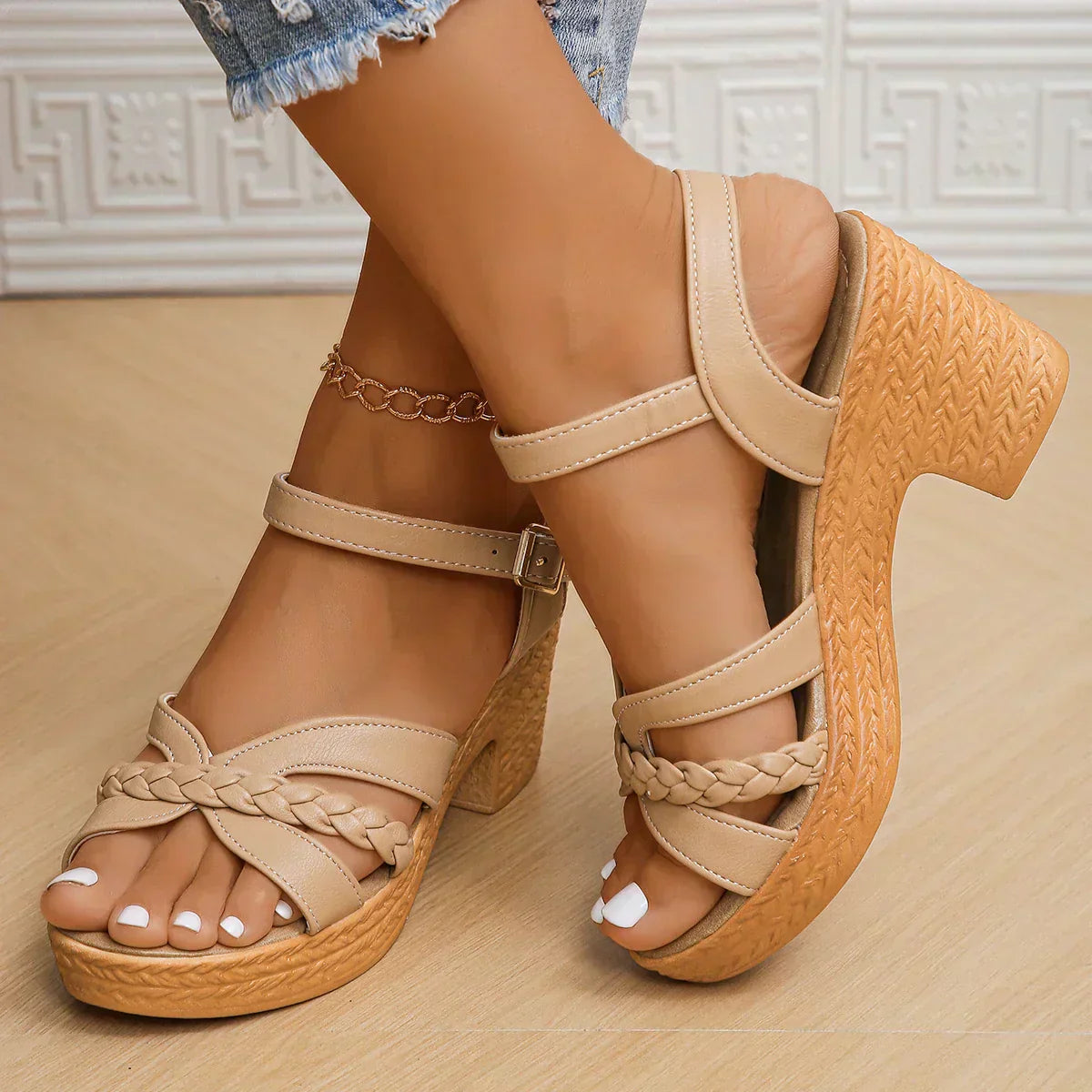 Sandalias Ortopédicas Estilo Chic