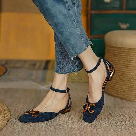 Sandalia-Confort de Cuero