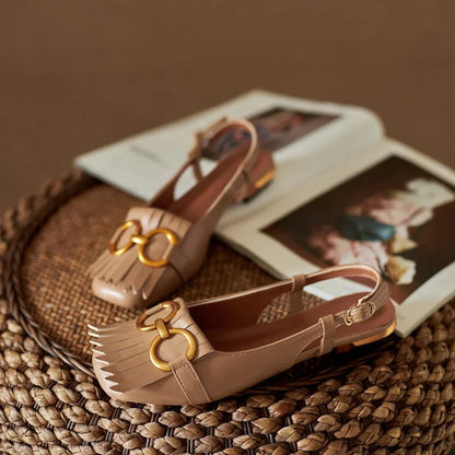 Sandalias de Piel Ajustables