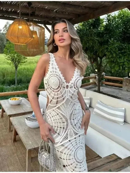 Vestido Maxi Fluyente