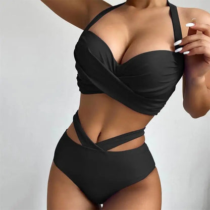 Bañador Halter Elegante