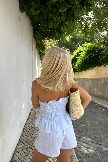 Cooling Summer Strapless Set