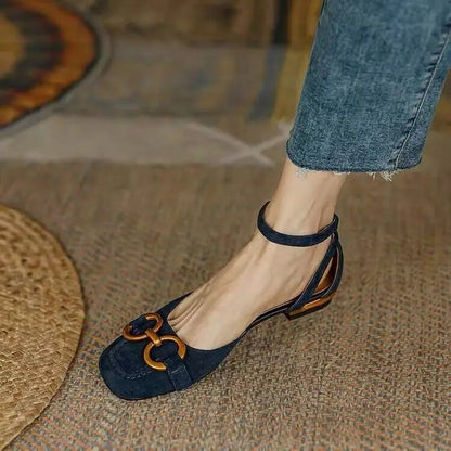Sandalia-Confort de Cuero