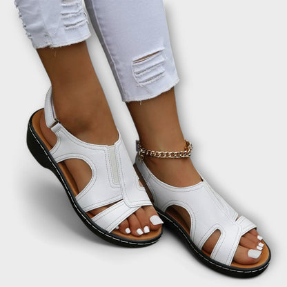 Sandalias Comfort-Piel Ortopédicas