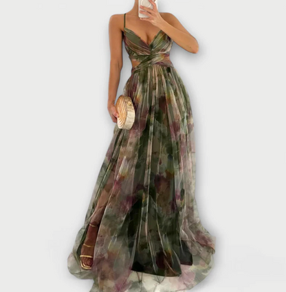 Elegancia Fluyente Vestido