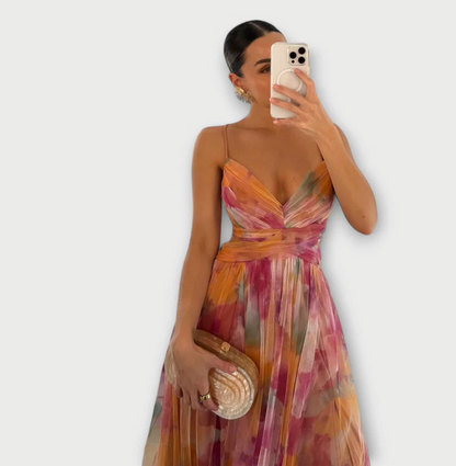 Elegancia Fluyente Vestido