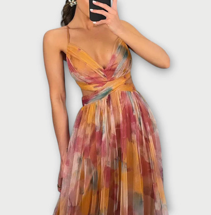 Elegancia Fluyente Vestido