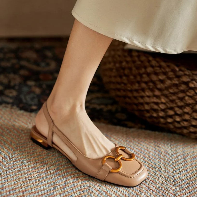 Sandalias Ortobóxicas de Cuero