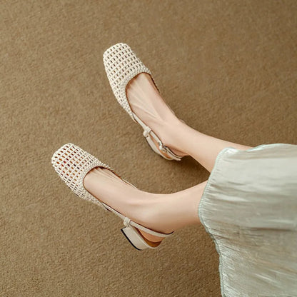 Sandalias Veraniegas de Estilo Chic