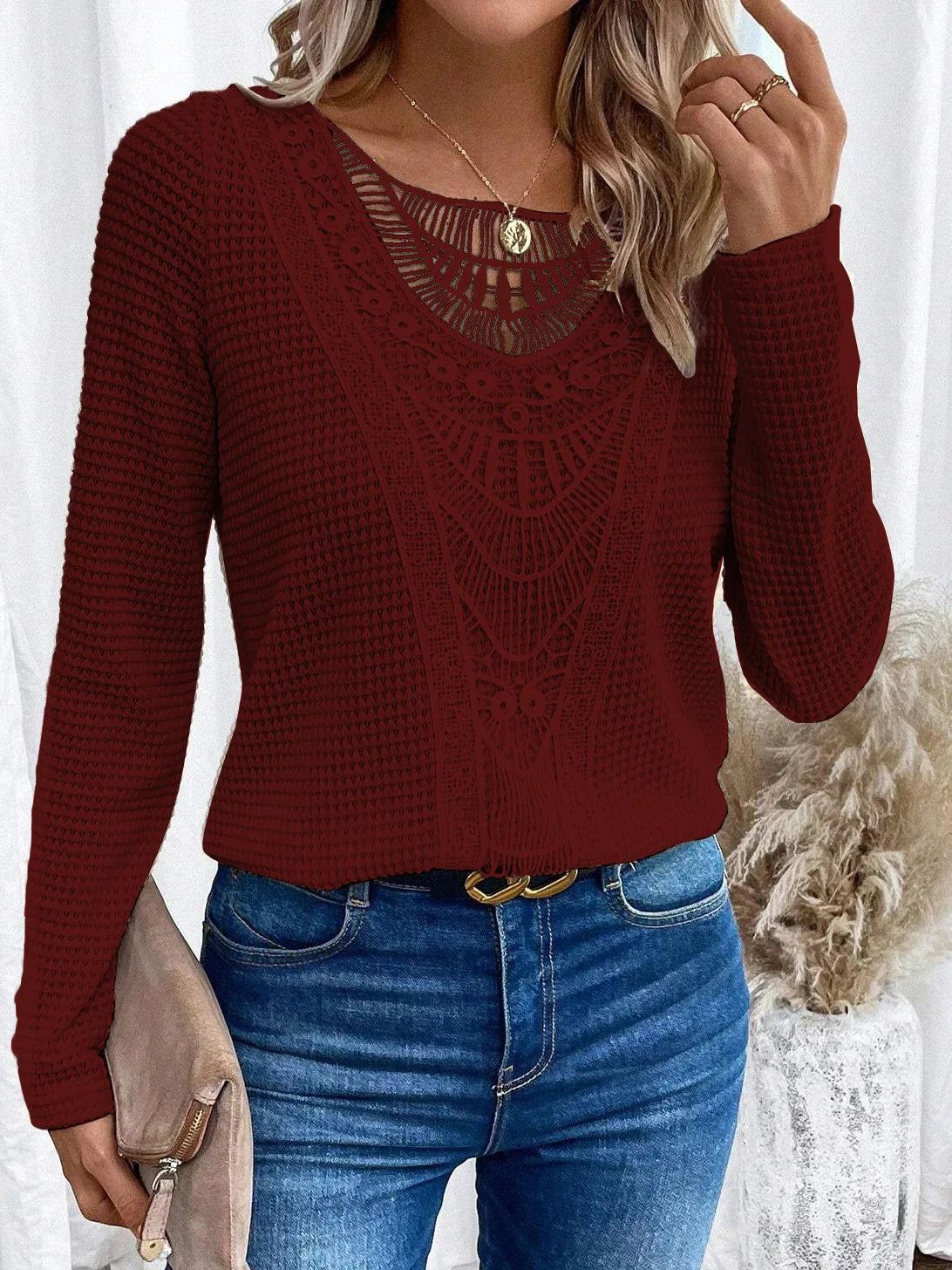 Chic Cut-Out T-Shirt