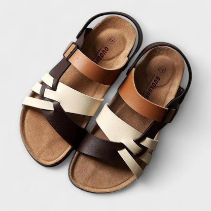 Sandalias Elegantes de Cuero