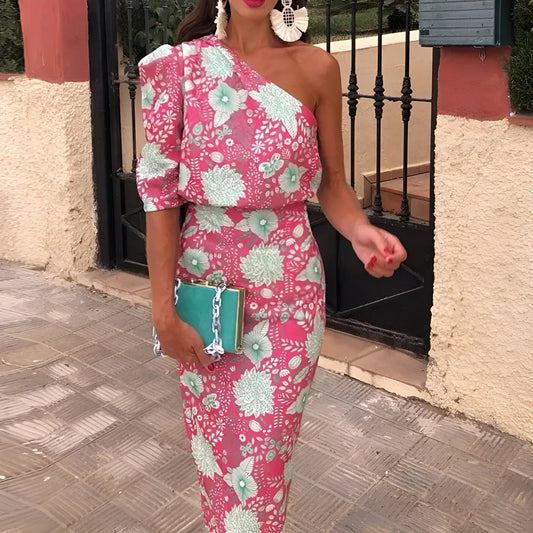 Vestido Estampado Ligero