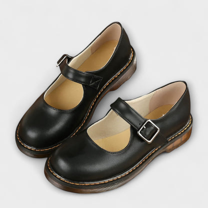 Zapatos Vintage de Cuero Confort