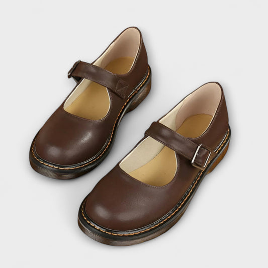 Zapatos Vintage de Cuero Confort
