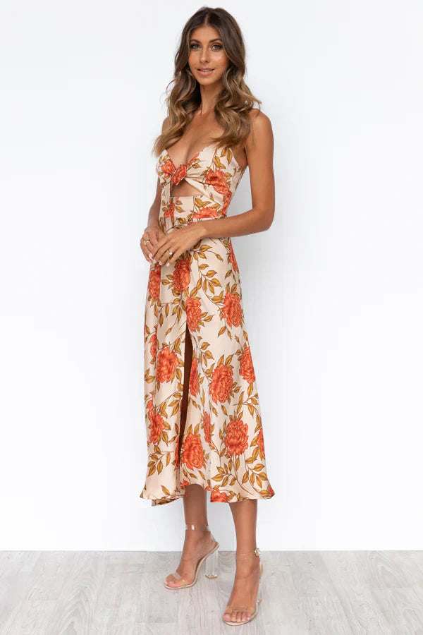 Vestido-Atractivo Cocktail Elegante