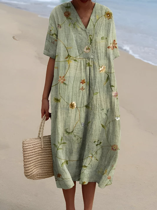 Vestido Floral Veraniego Fresco