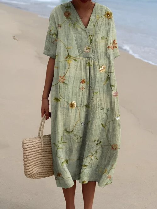 Vestido Floral Veraniego Fresco