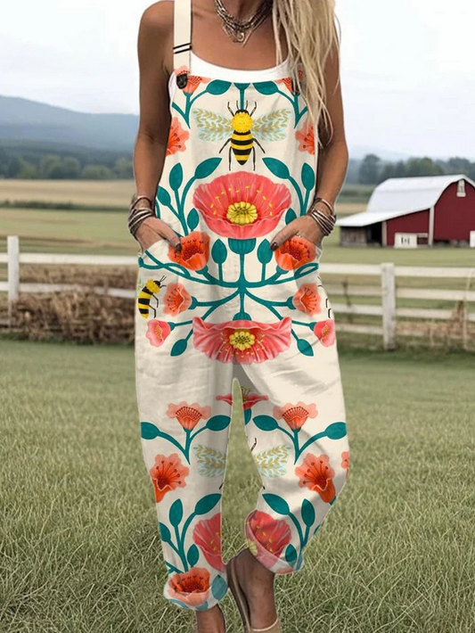 Mono Floral Vintage