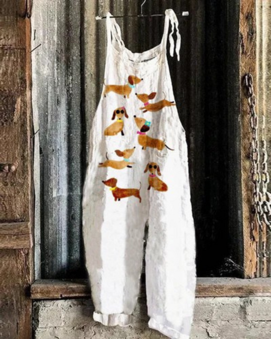 Mono Floral Vintage Anti-Arrugas