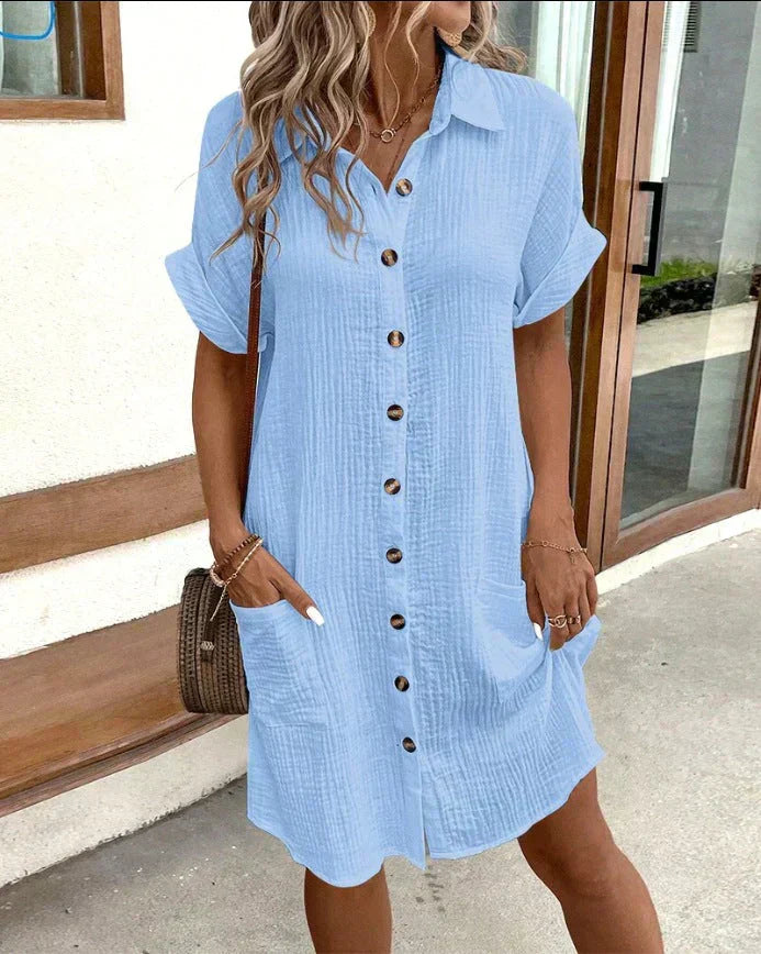 Polo-Elegancia Vestido Clásico