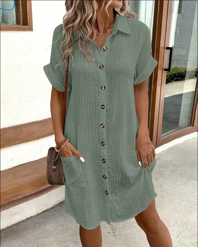 Polo-Elegancia Vestido Clásico