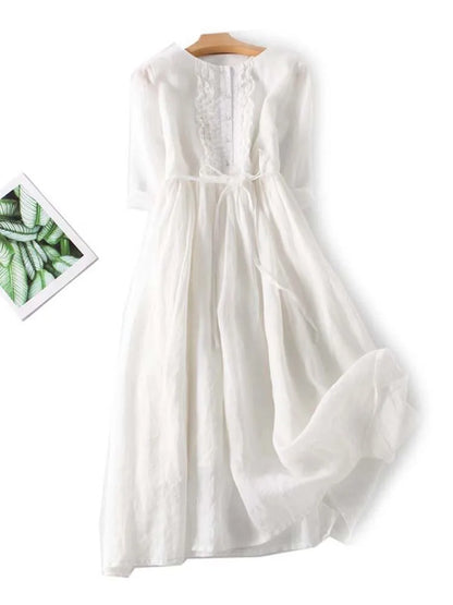 Vestido Cintura-Definida