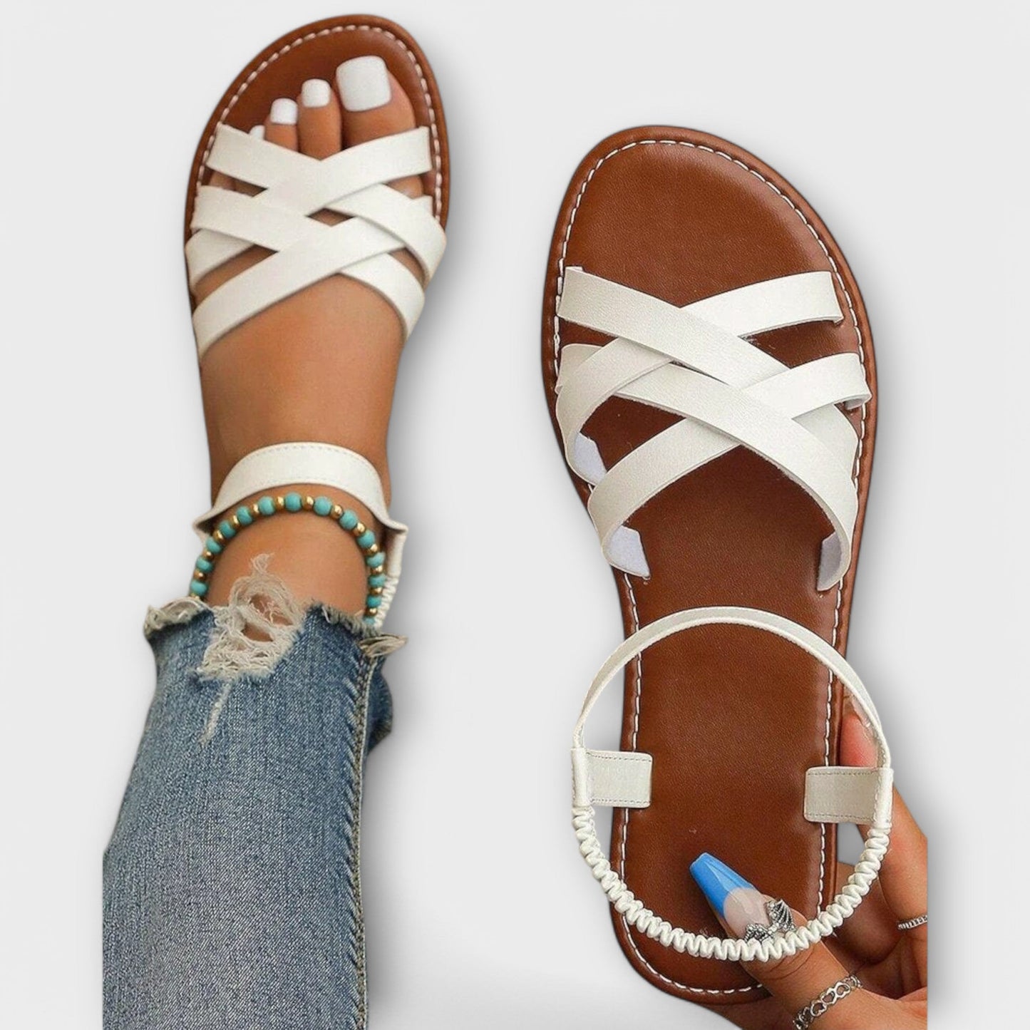 Elegancia-Sandalias Cómodas