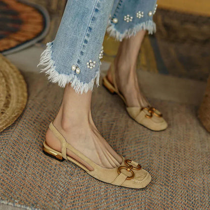 Sandalias Ortobóxicas de Cuero
