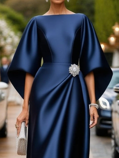 Vestido Maxi Elegante Satinado