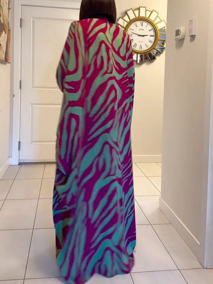 Túnica Maxi Elegante de Zebra