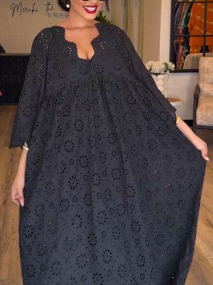 Vestido Negro Elegante con Encaje
