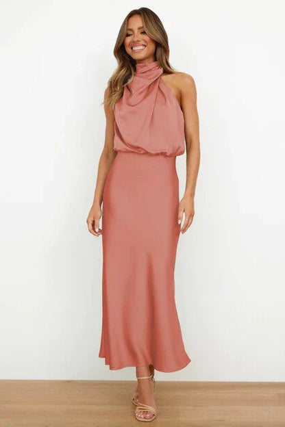 Vestido-Midi Elegante Femenino