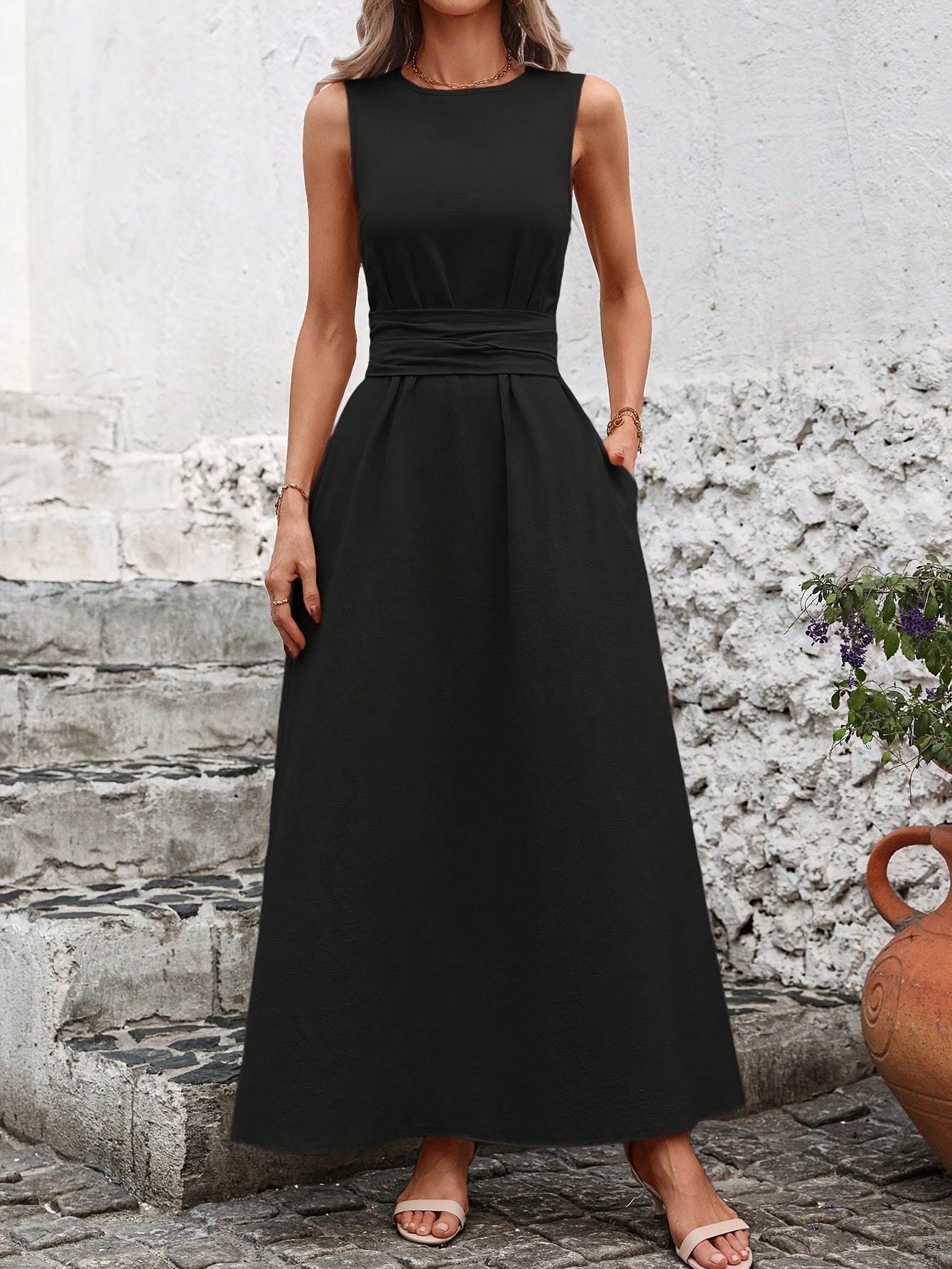 Vestido Midi Silueta-Esbelta
