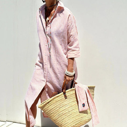 Vestido-Elegante Verano Cómodo
