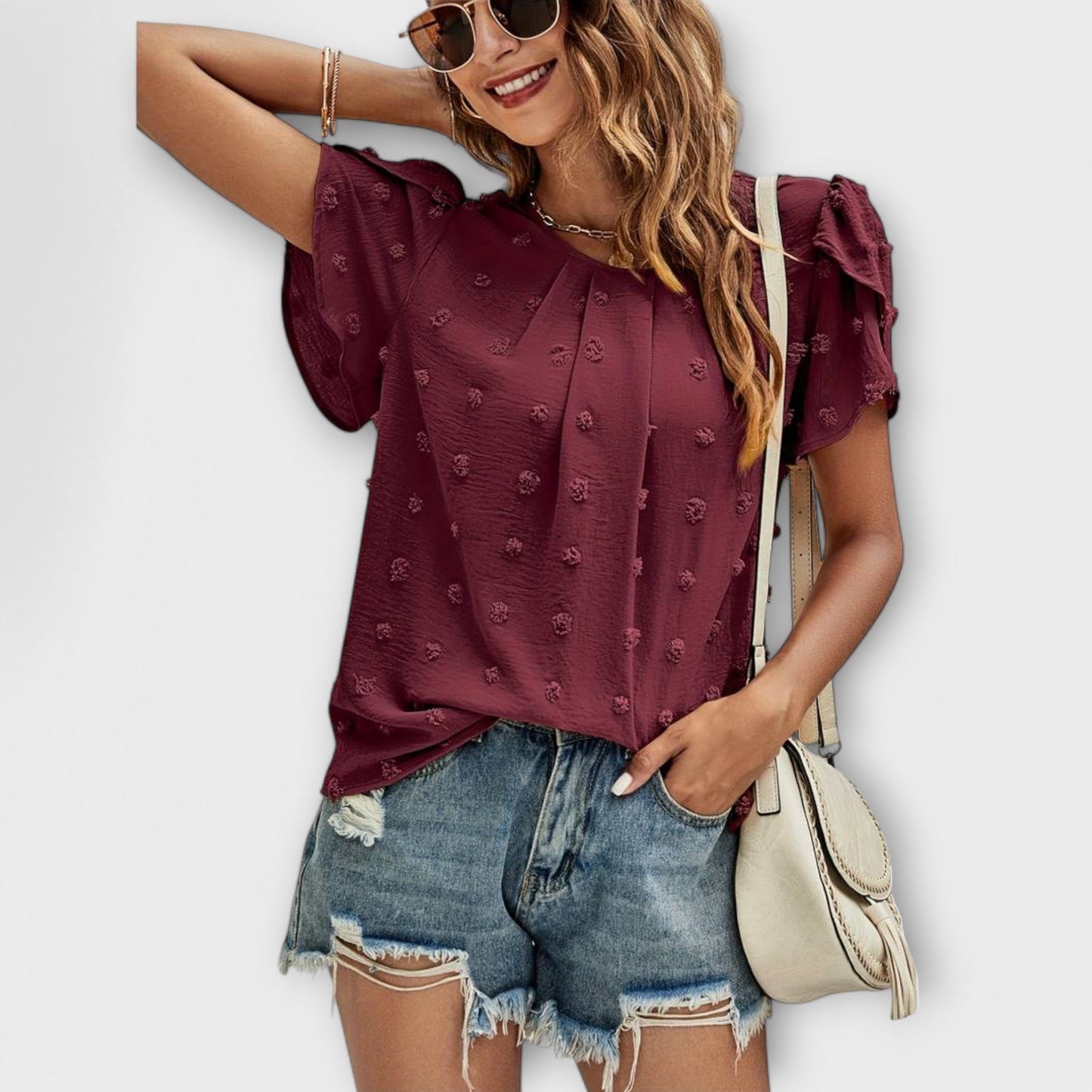 Blusa Elegante Pétalo