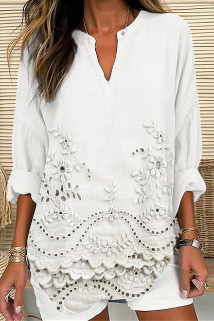 Blusa Caída-Favorecedora