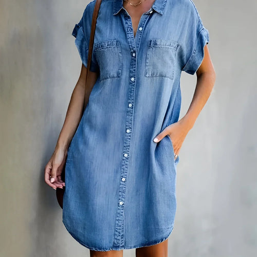 Soft-Durable Denim Dress