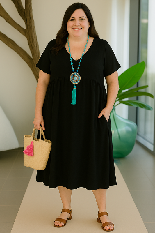 Vestido Cómodo y Elegante Maxi